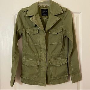 Madewell Outbound Utility Jacket XS Army Olive